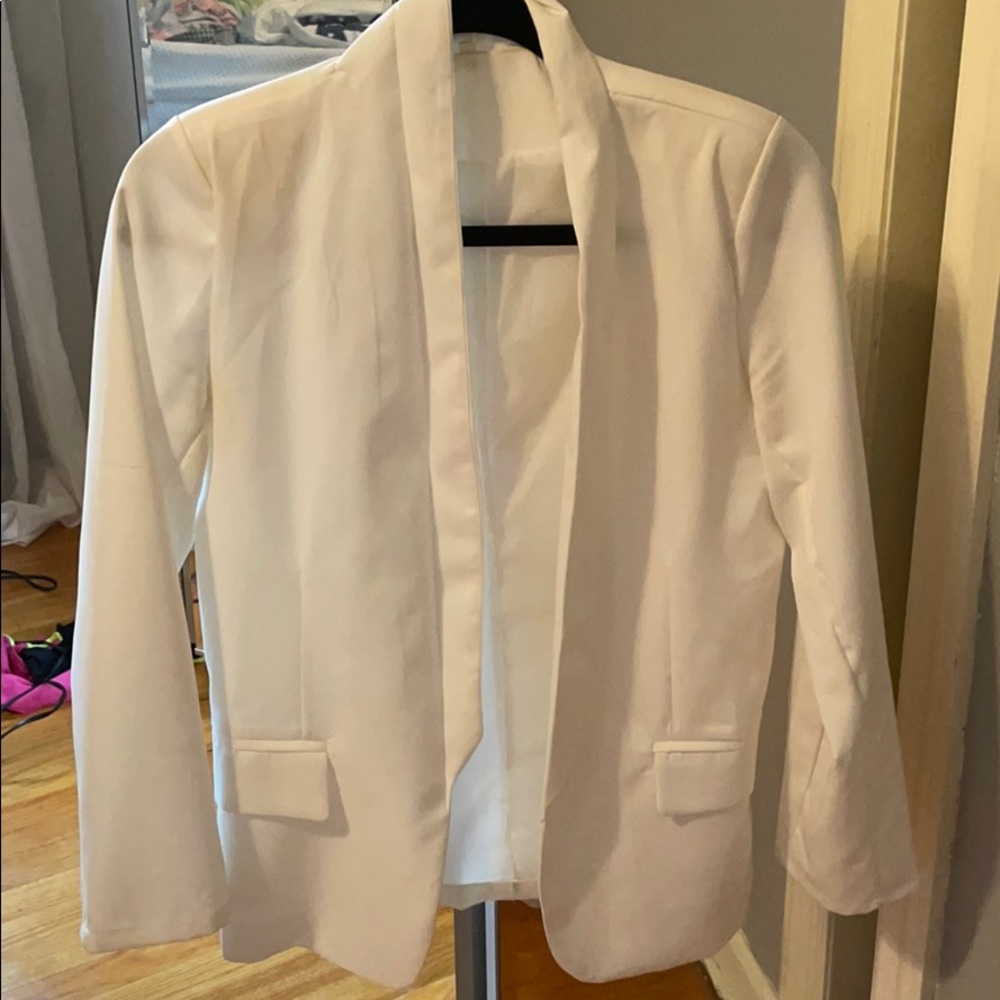 White Blazer